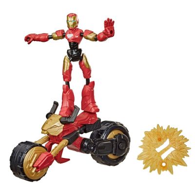 Фигура BEND and FLEX 15см Железният човек с мотор HASBRO AVENGERS F0244