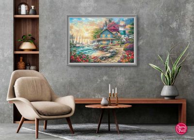 Пъзел Изгрев край морето 2000 части Cherry Pazzi - 50002