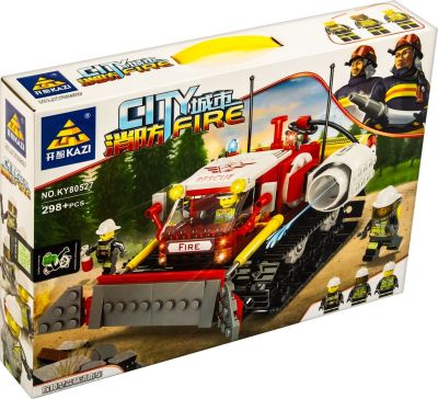 Конструктор City Fire Верижна машина за горски пожари KY80527 