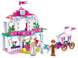 Конструктор Princess Alice с бял кон Gudi 9011