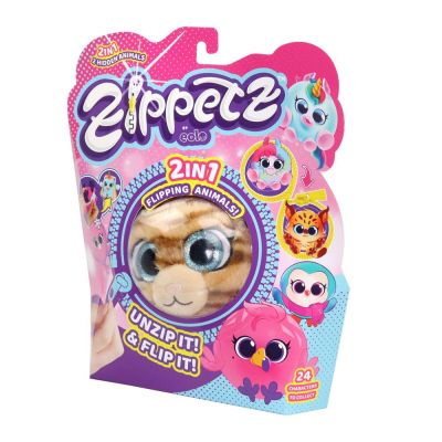 Плюшено животинче изненада 2 в 1 ZIPPETZ ZP001