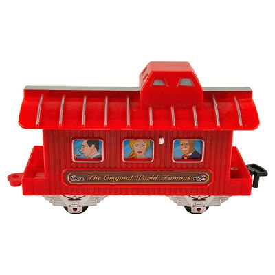 Детски пушещ влак с релси Train Orbit 3053