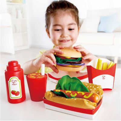 Комплект обедно меню Fast food Hape H3160