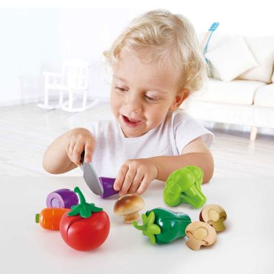 Дървени зеленчуци за рязане Hape H3161