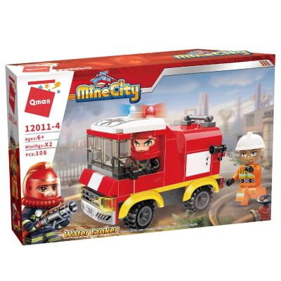 Конструктор пожарна кола QMAN Q12011-4