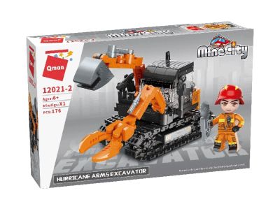 Конструктор Спасителен багер QMAN Q12021-2