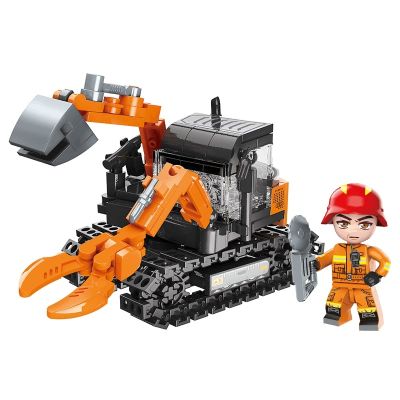 Конструктор Спасителен багер QMAN Q12021-2