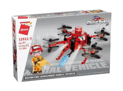 Конструктор Пожарна безпилотна летателна машина QMAN Q12021-3