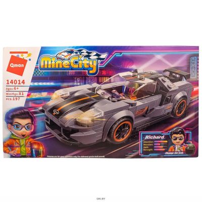 Конструктор Автомобил Fett GT-40 QMAN Q14014