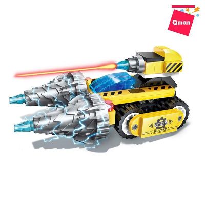 Конструктор Qman The Legend of Chariot комплект 8в1 Строителни машини Q1408