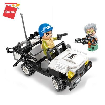 Конструктор Проследяваща военна машина Qman Q3210-1