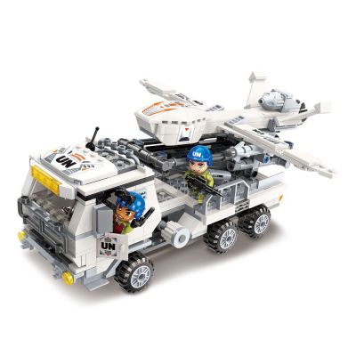 Конструктор високотехнологичен RV камион с дрон Qman Q3215