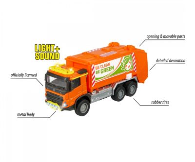 Боклукчийски камион Volvo Truck Majorette 213743000