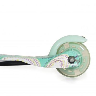 Тротинетка със светещи колела Fidget мента