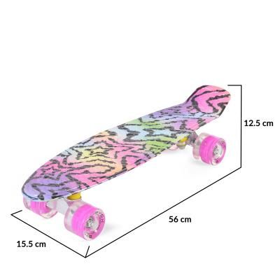 Детски скейтборд Byox Stars LED 22"