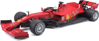 Метална количка Formula 1 Ferrari SF1000 GP на Австрия 2020 г. S.Vettel Bburago 1:18