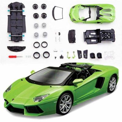 Метална кола за сглобяване Lamborghini Aventador LP-700 Maisto 1:24 39124