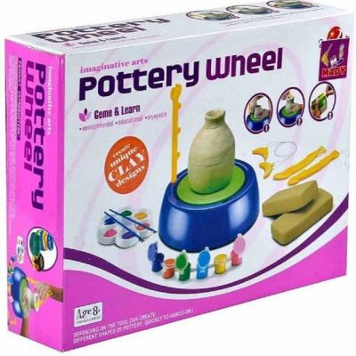 Детско Грънчарско колело с глина