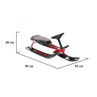 Детска шейна Чук и Гек Снежко червена