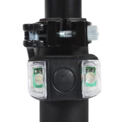 Тротинетка макси със светещи колела Rapture + Фарче син