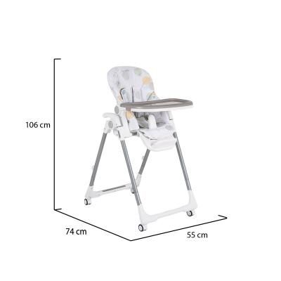 Стол за хранене BUENO, СИВ