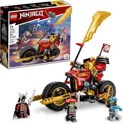 Конструктор LEGO NINJAGO 71783 - Роботът нападател на Kai EVO