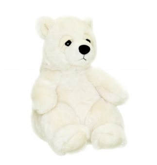 Плюшена играчка Полярно мече 30см