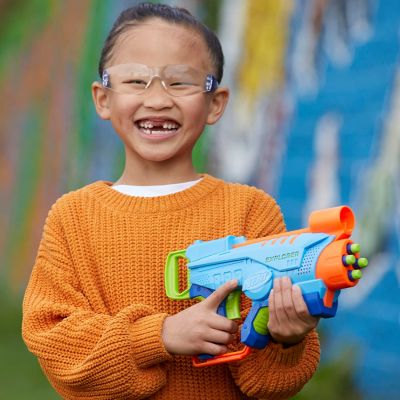 Нърф NERF ELITE JUNIOR БЛАСТЕР EXPLORER + 8 СТРЕЛИ F6367