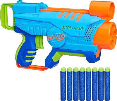 Нърф NERF ELITE JUNIOR БЛАСТЕР EXPLORER + 8 СТРЕЛИ F6367