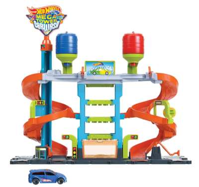Мега автомивка - Кула" с 1 количка HOT WHEELS Color Shifters HDP05