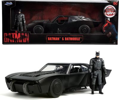 Метален автомобил Batmobil с фигурка на Батман 1/18 Jada Toys 253216002