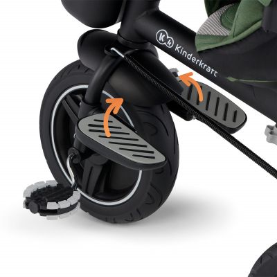 Триколка със сенник KinderKraft SPINSTEP, зелена