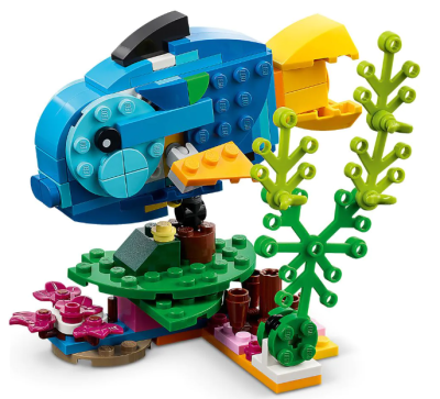 Конструктор Екзотичен папагал LEGO Creator 31136