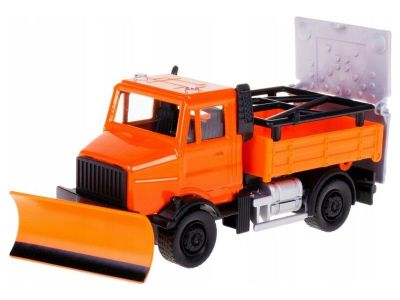 Метален камион снегорин Bburago 1/43 