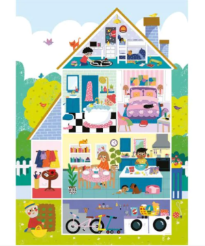 Детски пъзел Home Sweet Home 60ч.CLEMENTONI 26062