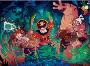 Детски пъзел Ahoy Pirates! 60ч.CLEMENTONI 26111 