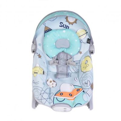 Бебешки шезлонг SPACE TOUR СИВ