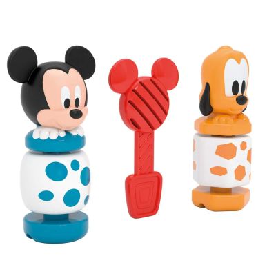 Фигури Mickey и Pluto за сглобяване CLEMENTONI DISNEY BABY 17814