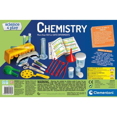 Химична лаборатория 150 експеримента CLEMENTONI SCIENCE PLAY 61726