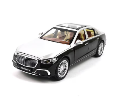 Метален автомобил Maybach сив 1/22