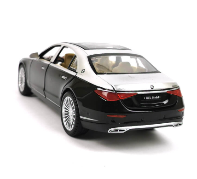Метален автомобил Maybach сив 1/22