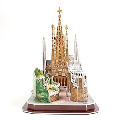 3D Пъзел BARCELONA CITY LINE CubicFun MC256h