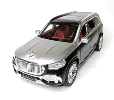 Метален автомобил Mercedes Maybach GLS 600 1/24 сив