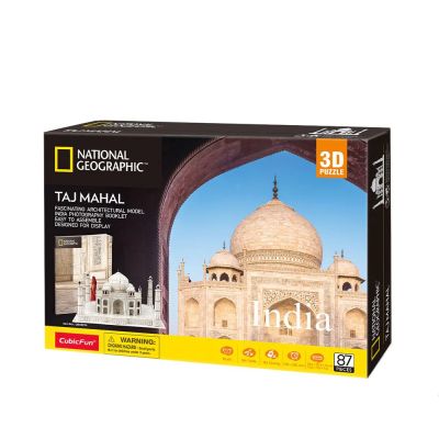 3D Пъзел INDIA TAJ MAHAL NATIONAL GEOGRAPHIC CubicFun DS0981h