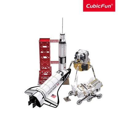 Пъзел 3D National Geographic Космическа мисия Space Mission 80ч. CubicFun, DS0971h