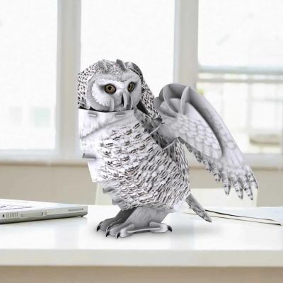 Пъзел 3D National Geographic Полярна Сова 62ч. CubicFun DS1079h