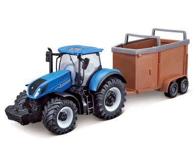 Метален трактор с ремарке New Holland T7.315 HD Bburago 31920