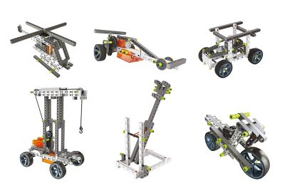 Конструктор 250 елемента МАШИНИ CLEMENTONI MECHANICS LABORATORY 75025