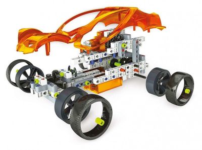 Конструктор 250 елемента МАШИНИ CLEMENTONI MECHANICS LABORATORY 75025