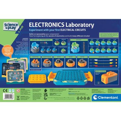 Лаборатория по Електроника CLEMENTONI SCIENCE PLAY 61548